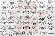 Load image into Gallery viewer, dog mom ear tee