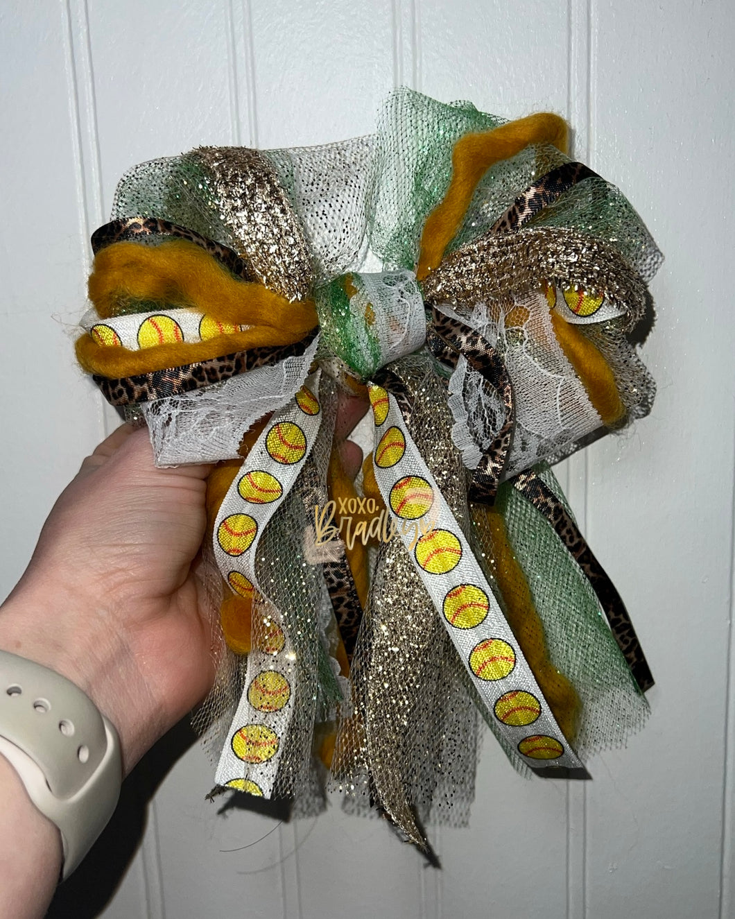 XL softball whimsy knot