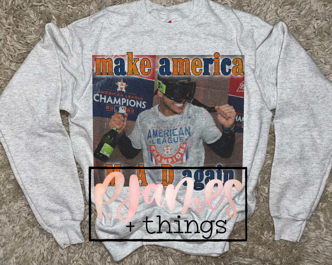 make em mad sweatshirt