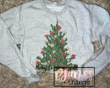 Load image into Gallery viewer, cactus christmas - sweatshirt
