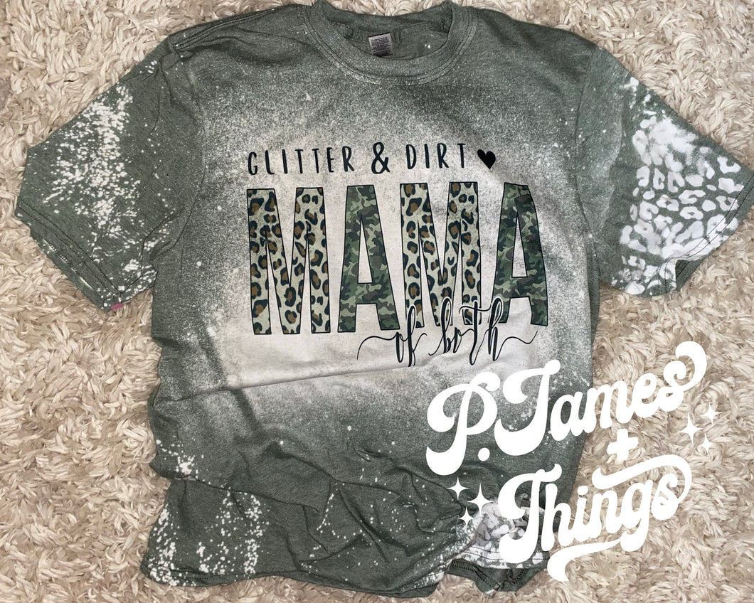 glitter + dirt mama tee