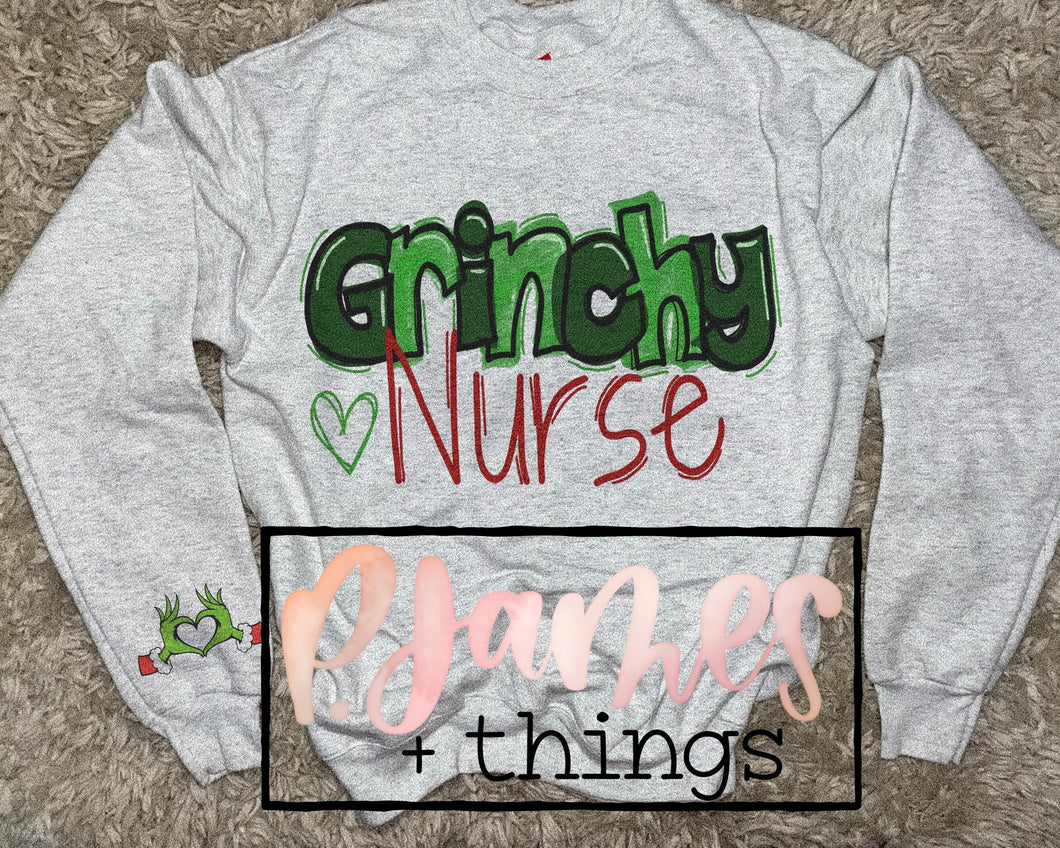 mean one nurse sweatshirt